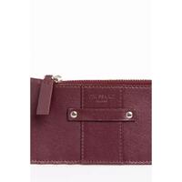 Soft Leather Card Holders with Side Pockets and Zip One Size Men thumbnail