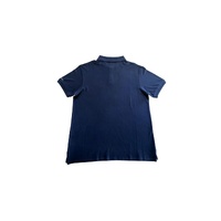 Trussardi Beachwear Men's Blue Cotton Polo Shirt - M thumbnail
