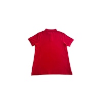 Trussardi Beachwear Men's Red Cotton Polo Shirt - M thumbnail
