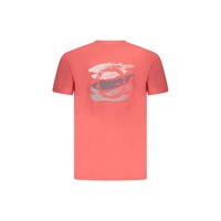 Trussardi Men's Pink Cotton  T-Shirt - S thumbnail