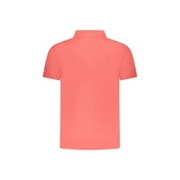 Trussardi Men's Pink Cotton Polo Shirt - S thumbnail
