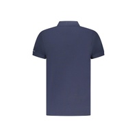 Trussardi Men's Blue Cotton Polo Shirt - S thumbnail