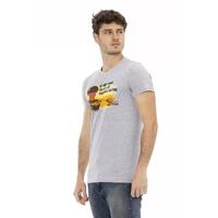 Printed Short Sleeve Round Neck T-Shirt XL Men thumbnail
