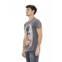 Short Sleeve T-shirt with Round Neck - Front Print 2XL Men thumbnail