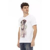 Short Sleeve Round Neck T-shirt with Front Print L Men thumbnail
