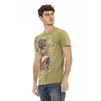 Short Sleeve T-shirt with Front Print M Men thumbnail