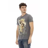 Printed Round Neck Short Sleeve T-Shirt M Men thumbnail