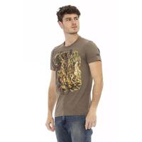 Printed Round Neck Short Sleeve T-shirt M Men thumbnail