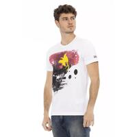 Printed Short Sleeve T-shirt with Round Neck XL Men thumbnail