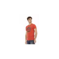 Front Print Short Sleeve T-Shirt with Round Neck L Men thumbnail