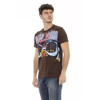 Short Sleeve T-shirt with Round Neck - Front Print 2XL Men thumbnail
