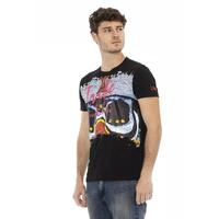 Short Sleeve T-shirt With Front Print 3XL Men thumbnail