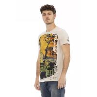 Short Sleeve T-shirt with Round Neck - Front Print L Men thumbnail