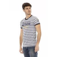 Printed Round Neck Short Sleeve T-Shirt 2XL Men thumbnail