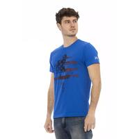 Short Sleeve T-shirt with Round Neck and Front Print 3XL Men thumbnail