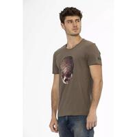 Short Sleeve T-shirt with Front Print M Men thumbnail