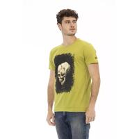 Short Sleeve Round Neck T-shirt with Front Print 2XL Men thumbnail