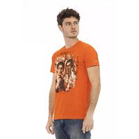 Printed Short Sleeve Round Neck T-shirt XL Men thumbnail