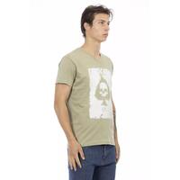 Printed V-neck Short Sleeve T-shirt XL Men thumbnail