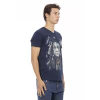 Front Print V-neck T-shirt M Men thumbnail