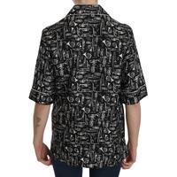 Musical Instrument Print Collared Top 42 IT Women thumbnail
