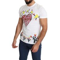 Saint Valentine Print Crew Neck Short Sleeves T-shirt 46 IT Men thumbnail
