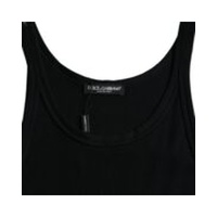 Dolce & Gabbana Men's Black Tank Sleeveless Underwear  T-shirt - 52 IT thumbnail