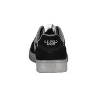 US POLO ASSN Men's Black Polyester Sneaker - 42 EU thumbnail