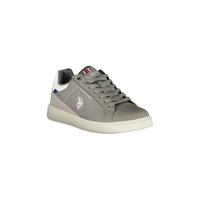 US POLO ASSN Men's Gray Polyester Sneaker - 44 EU thumbnail