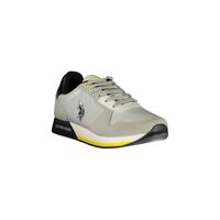 US POLO ASSN Men's Gray Polyester Sneaker - 44 EU thumbnail