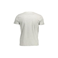 US POLO ASSN Men's Elegant Gray Crew Neck Cotton Tee - 2XL thumbnail