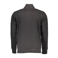 US Grand Polo Men's Elegant Long-Sleeved Zip Polo Sweatshirt - M thumbnail