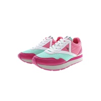 US POLO ASSN Women's Pink Polyester Sneaker - 38 EU thumbnail
