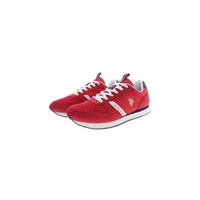 US POLO ASSN Men's Red Polyester Sneaker - 45 EU thumbnail