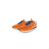 US POLO ASSN Men's Orange Polyester Sneaker - 45 EU thumbnail
