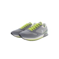 US POLO ASSN Men's Gray Polyester Sneaker - 44 EU thumbnail