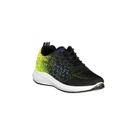 US POLO ASSN Men's Black Polyester Sneaker - 44 EU thumbnail