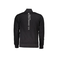US Grand Polo Men's Black Cotton Sweater - M thumbnail
