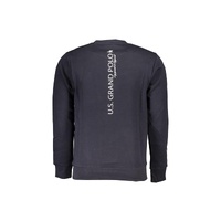 US Grand Polo Men's Blue Cotton Sweater - 2XL thumbnail