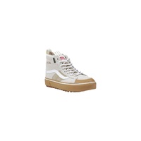 Vans Women's Beige Leather Sneaker - 39 EU thumbnail
