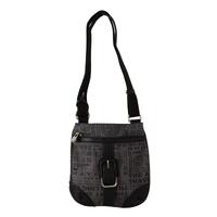 Gray Printed Shoulder Purse Crossbody Bag One Size Women thumbnail