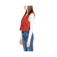 Vero Moda Women's Red Polyester Vest - 38 IT thumbnail