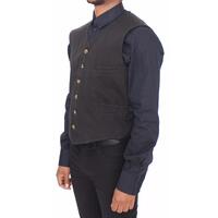 Dress Vest with Adjustable Strap and Logo Details 50 IT Men thumbnail