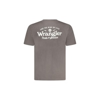 Wrangler Men's Black Cotton T-Shirt - XL thumbnail