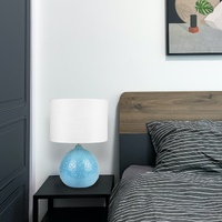 Boden Ceramic Table Lamp - Blue thumbnail