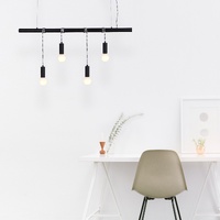 Bikkel 4 Lights Pendant Light - Black thumbnail