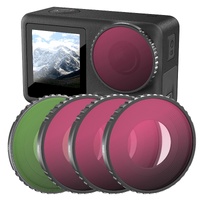 4-in-1 Lens Filter Set for Dji Action 4 - Nd8 Nd16 Nd32 Cpl thumbnail