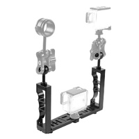 Adjustable Dual Handheld Lamp Arm for Action Cameras thumbnail