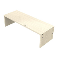 Natural Wood Monitor Stand - Compact Design thumbnail