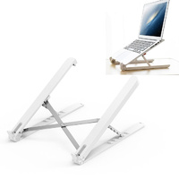 Adjustable Folding Laptop Stand - Portable and Cooling thumbnail
